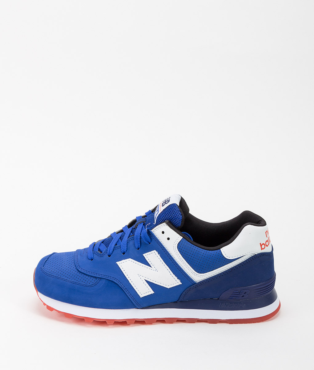 red white and blue new balance 99