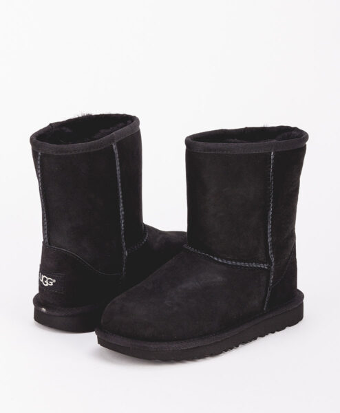 UGG Kids Ankle Boots 1017703K CLASSIC II, Black 1