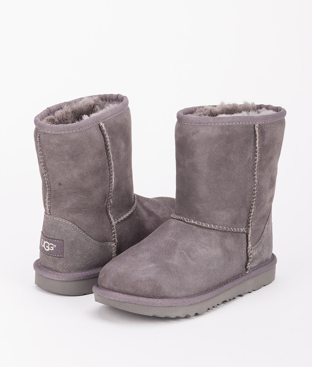 UGG Kids Ankle Boots 1017703K CLASSIC II, Grey 1