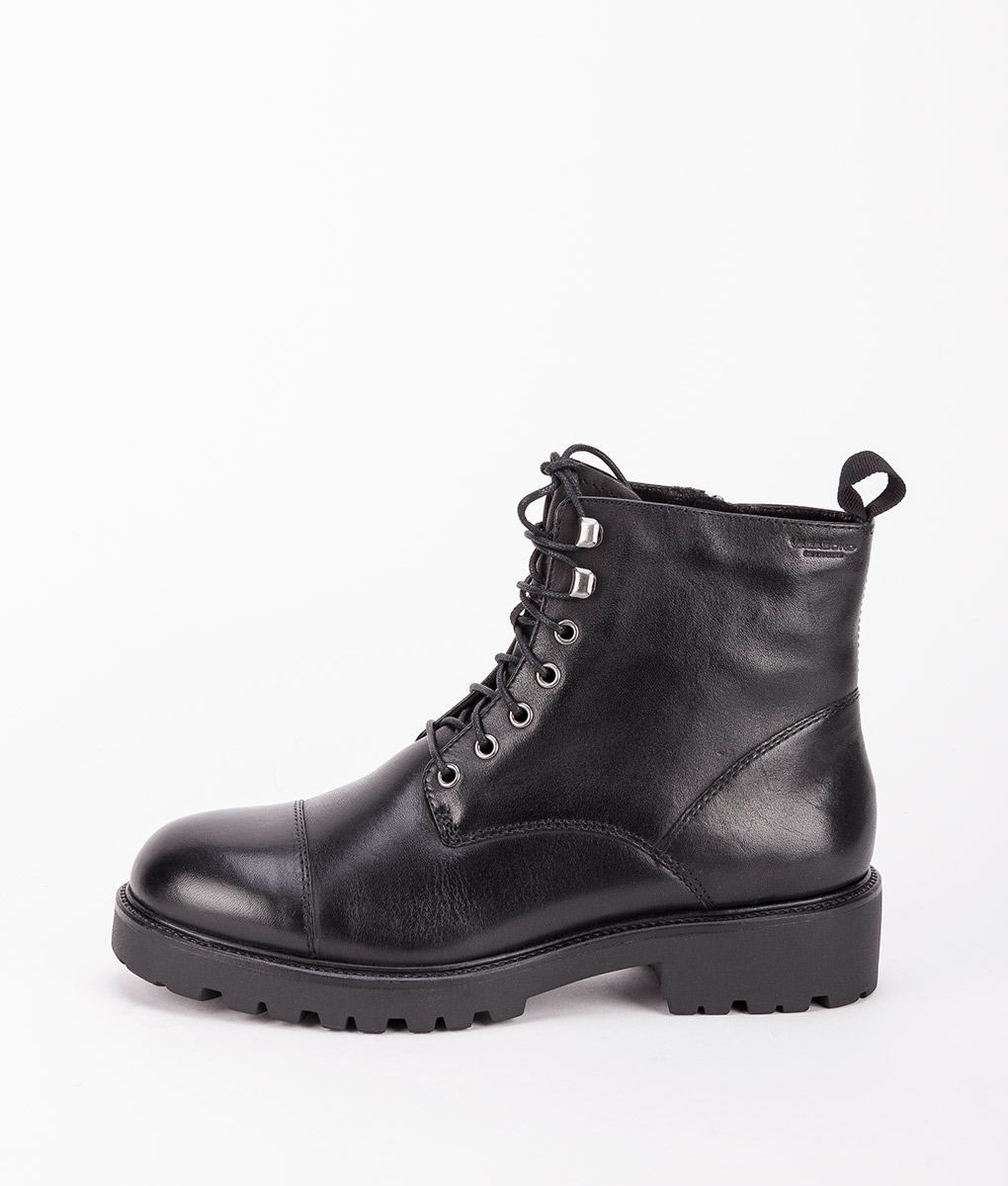 Kenova black store leather boots