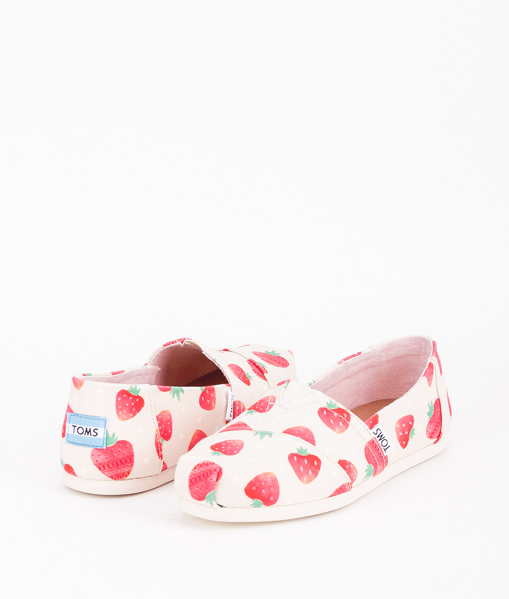 toms strawberry shoes