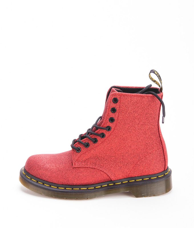 Dr martens shop pascal glitter red