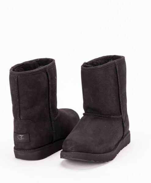 UGG Kids Ankle Boots 1019646K CLASSIC SHORT II WP, Black 1