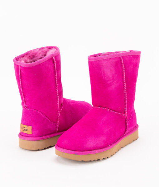 UGG Women Ankle Boots 1016223 CLASSIC SHORT II, Fuchsia 1