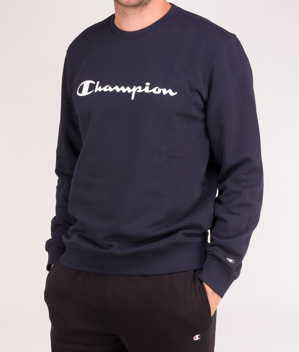 mens champion hoodie navy