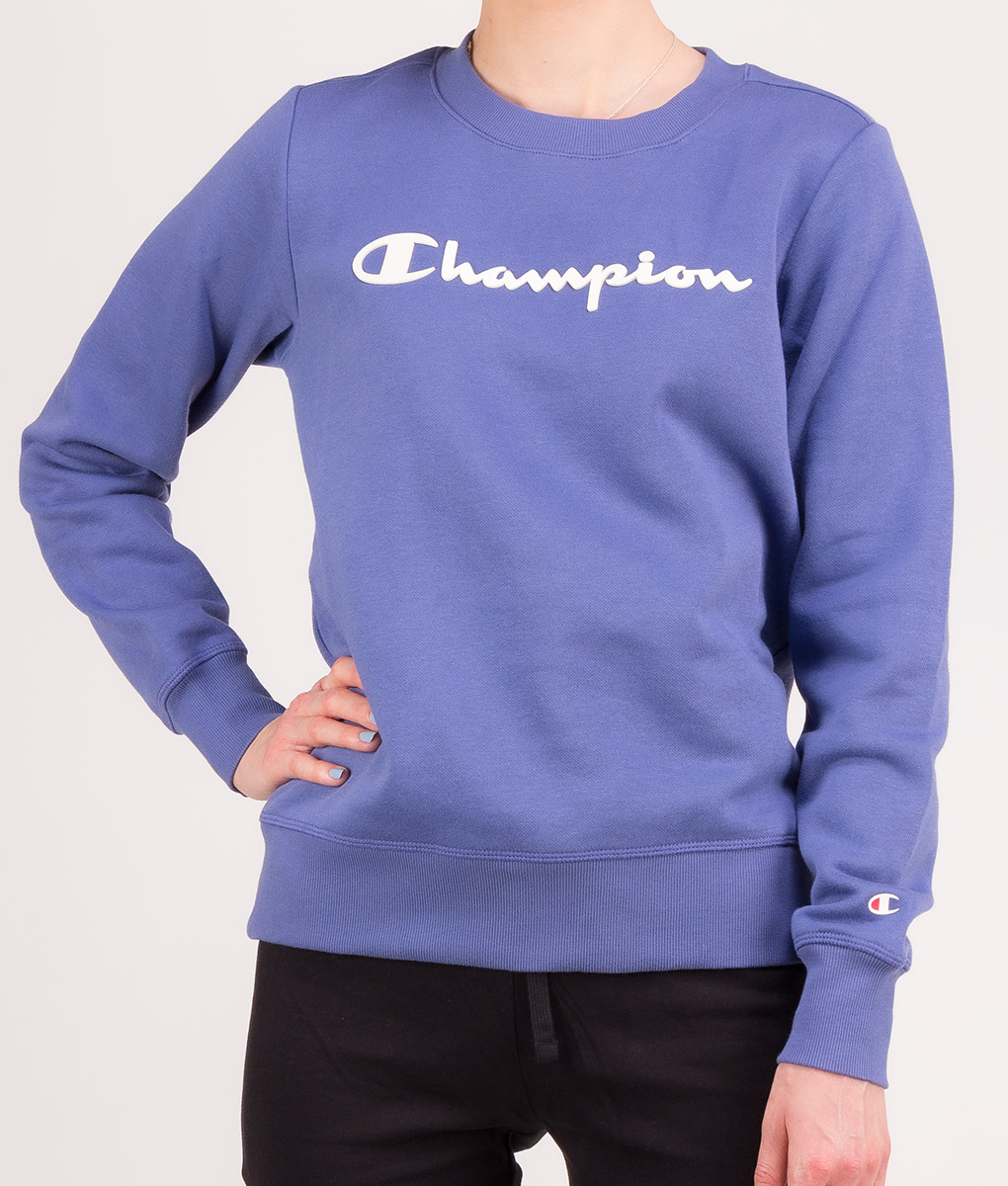 champion blue sweater women's