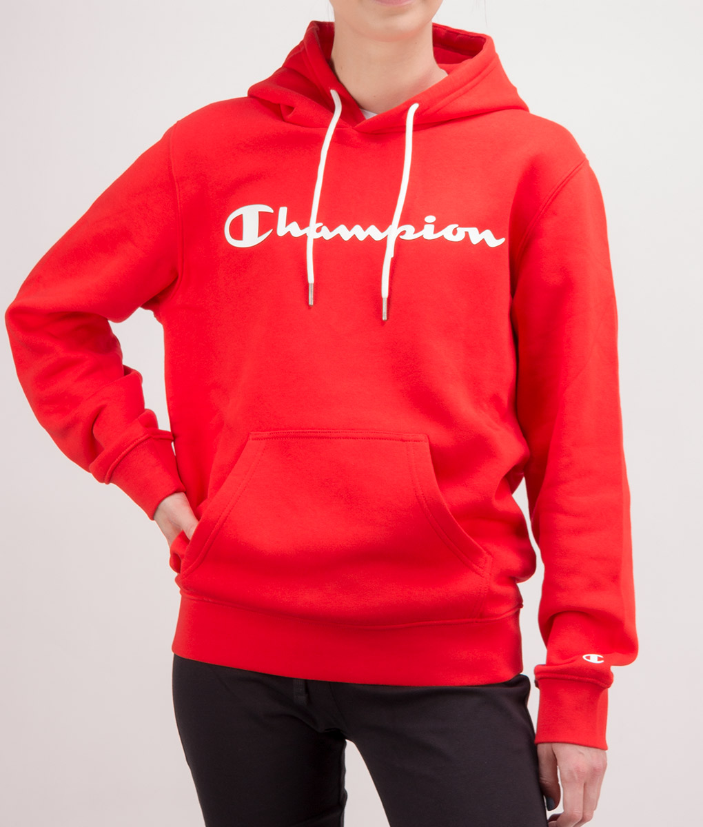 champion hoodie women red