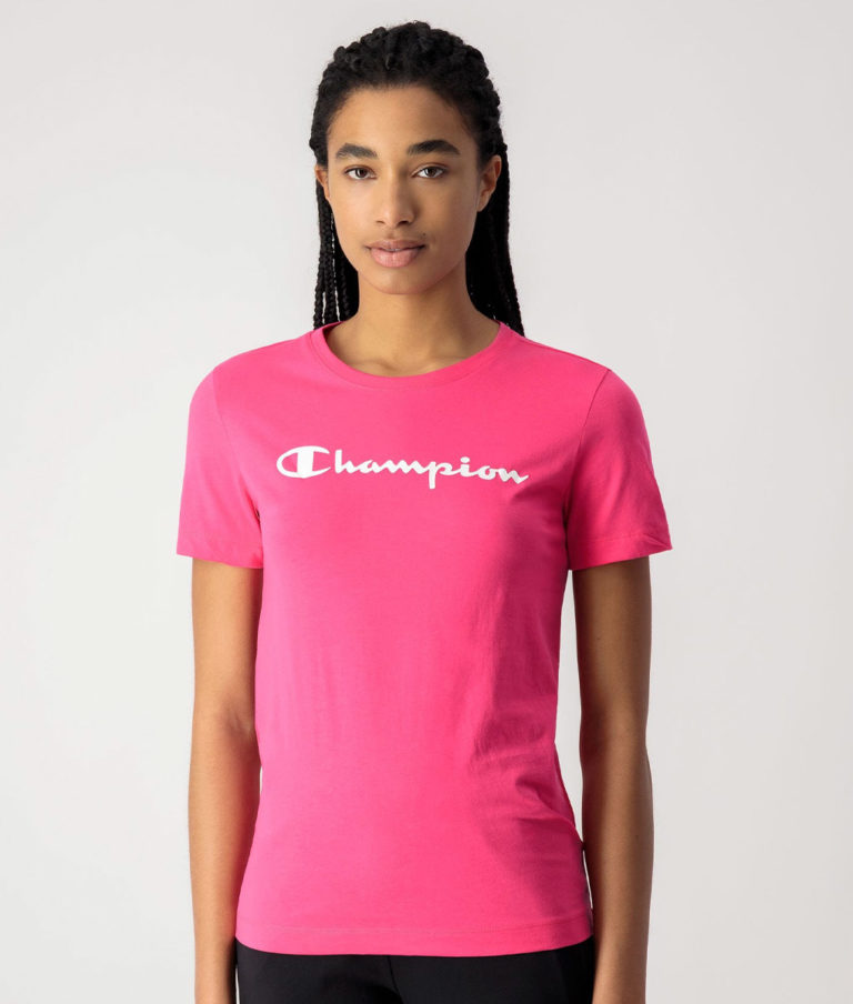 CHAMPION Women T-shirt 114911, Pink | T6/8