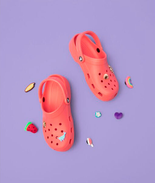 CROCS Women Flip Flops CLASSIC, Neon Watermelon | T6/8